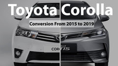 Toyota Corolla 2015 To 2019 Grande Facelift Conversion