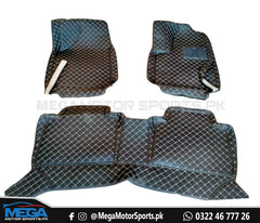 MG HS Black 7D Floor Mat For 2020 2021 2022 2023