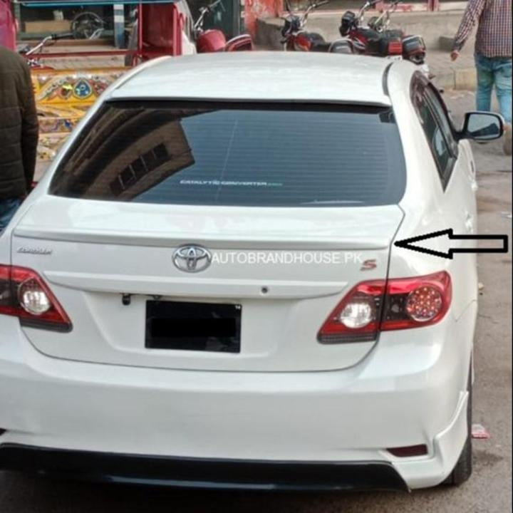 Toyota Corolla X Trunk Ducktail Spoiler 2014-2025 Gloss Black