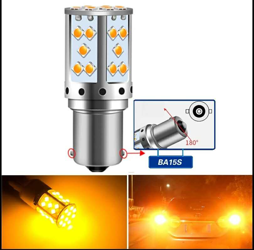 Indicator Orange (Amber) LED Bulbs