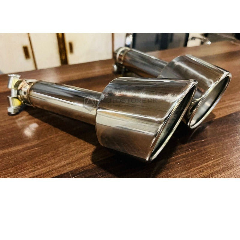 Civic 2022+ Yofer Style Exhaust Tips Original Stainless Steel