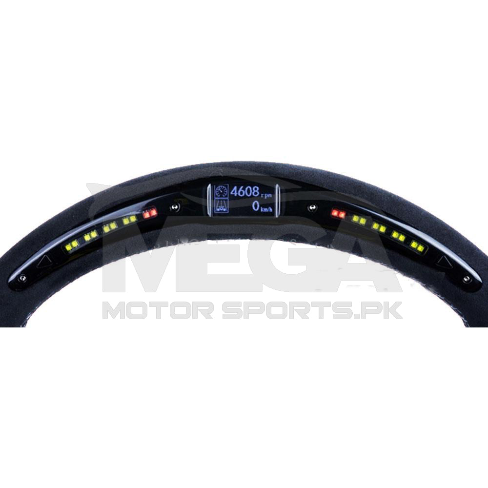 Honda Civic X Carbon Fiber LED Steering Wheel 2016-2020