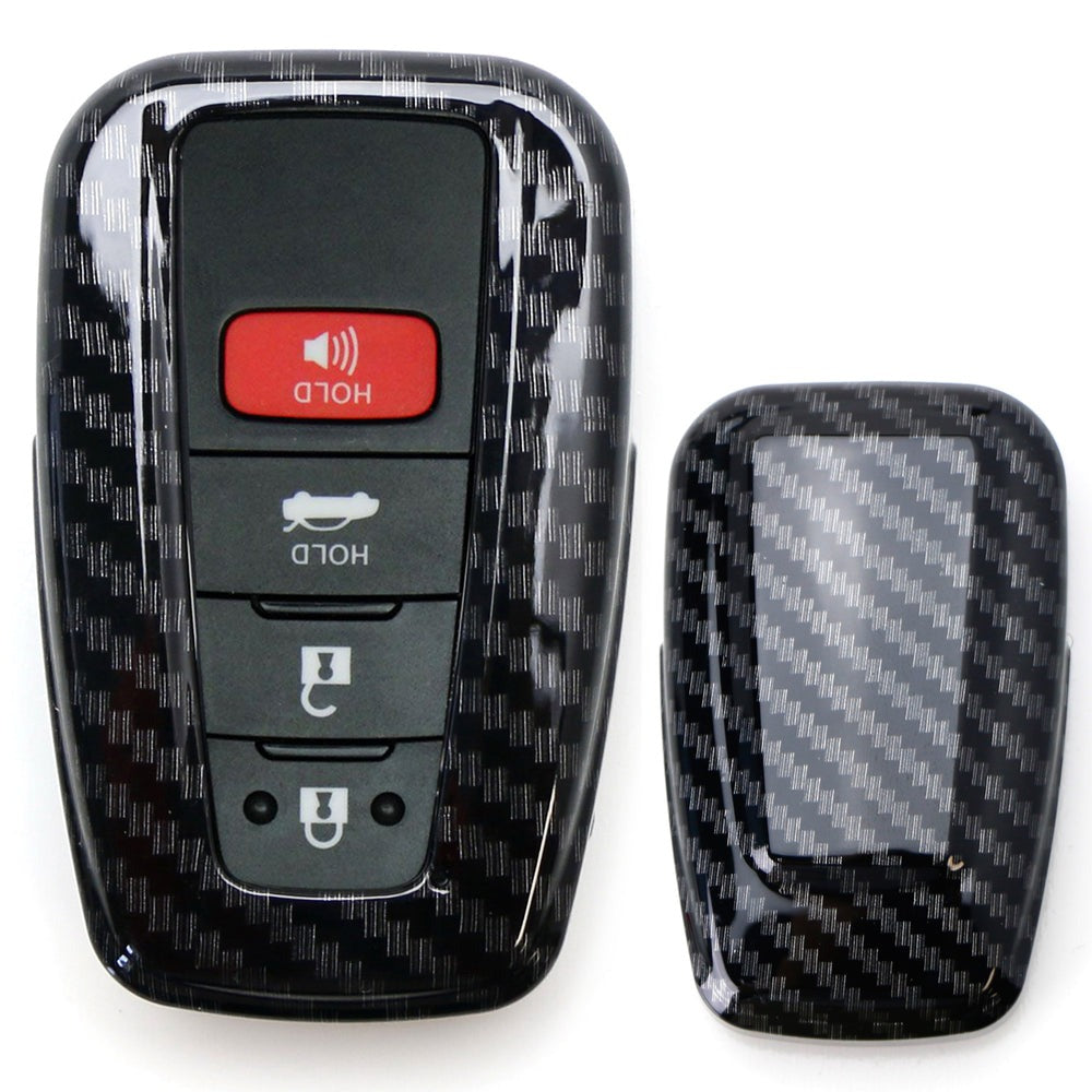 Toyota Prius Carbon Fiber Key Fob For 2017 2018 2019 2020 2021