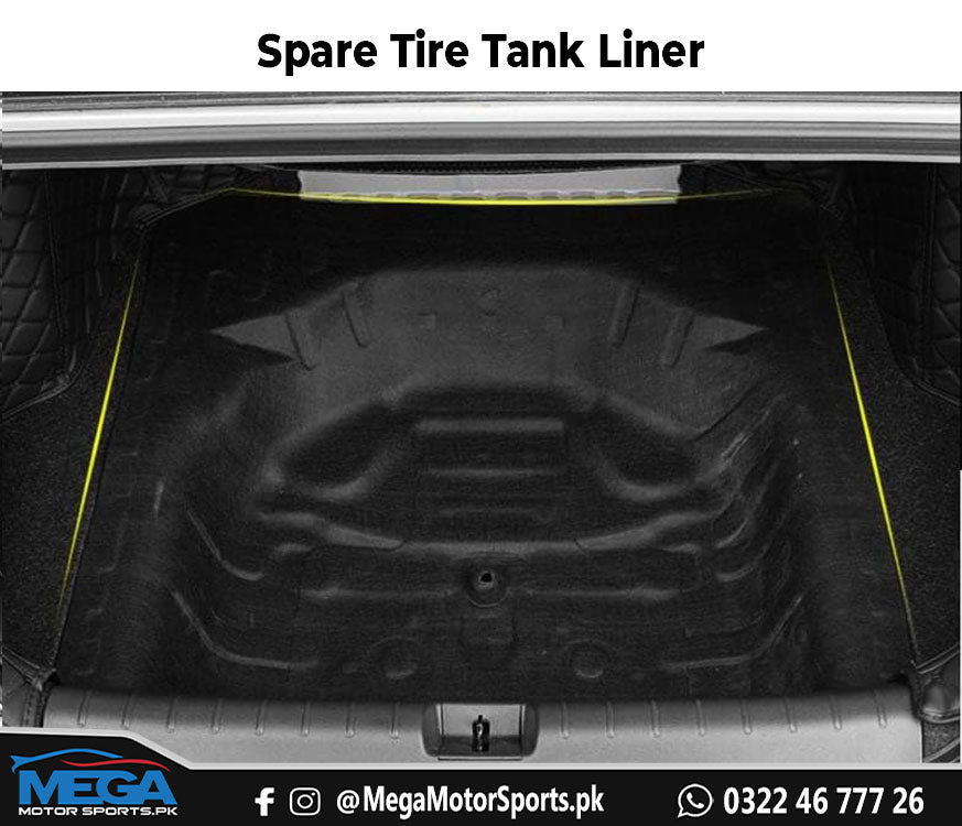 Honda Civic 2022 Spare Tire Tank Liner in Trunk For  11th Gen 2022 2023