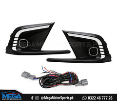Honda Civic 2022 LED Fog Light DRLs V2 For 11th Generation 2022 2023