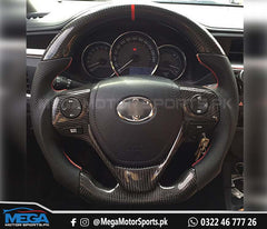 Toyota Corolla Carbon Fiber Steering Wheel For 2017 - 2021