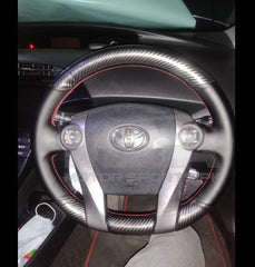 Toyota Prius Carbon Fiber Steering Cover