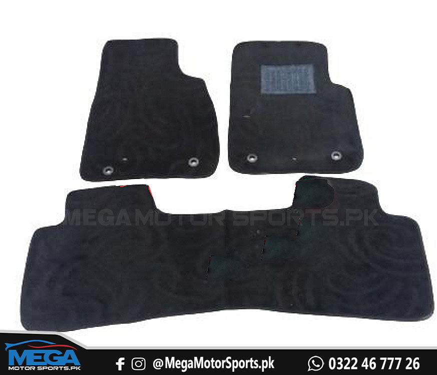 MG HS Black Carpet Rug Mat For 2020 - 2025