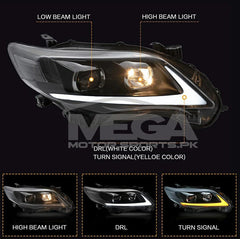 Corolla Nike Style Headlights 2012