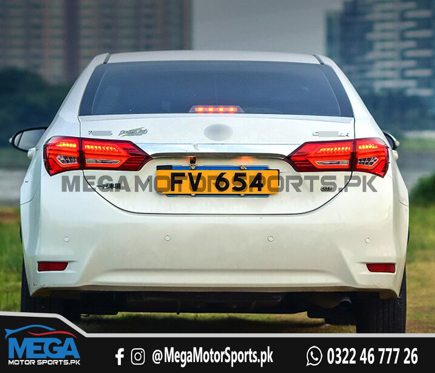 Toyota Corolla Backlights E Class Model 2014-2016