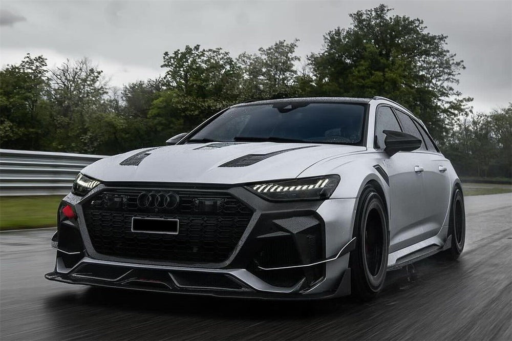 Audi A6 To RS6 Bodykit - Front and Diffuser(optional)