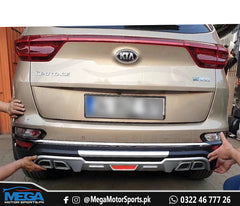 KIA Sportage Front And Rear Bumper Guard For 2020 2021