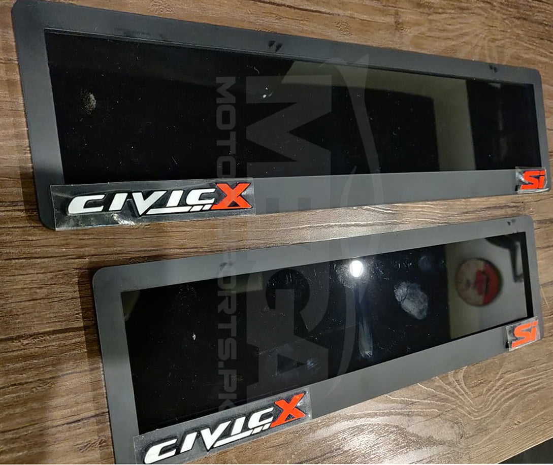 Civic X Number Plate SI / Type R / HONDA / PRL / RS