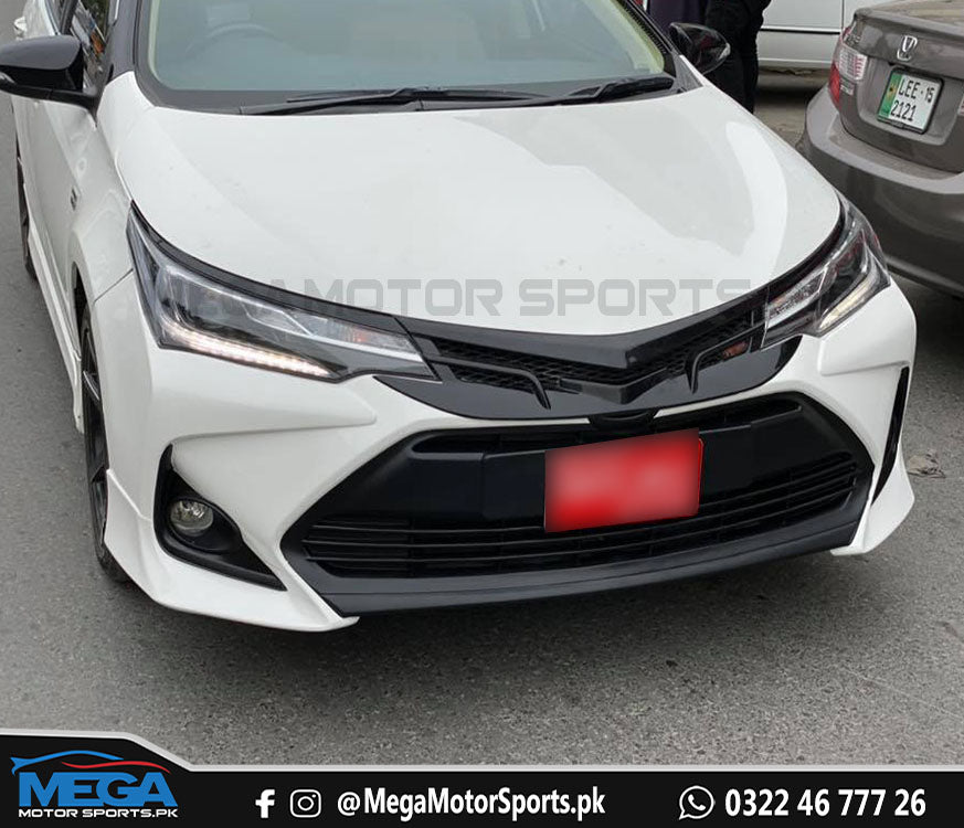 Toyota Corolla TRD Grill V1 - Glossy Black For Model 2018 - 2023
