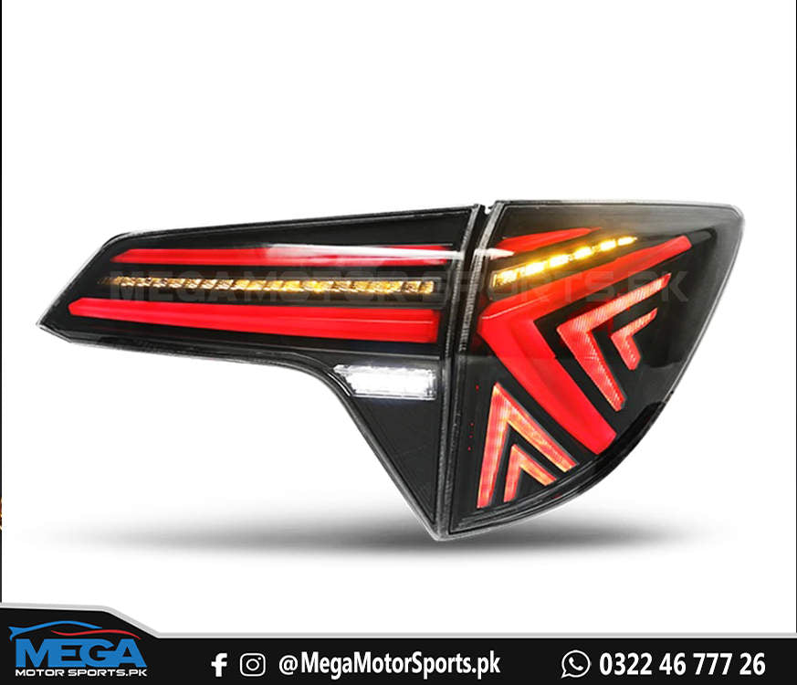 Honda Vezel LED Smoke Taillights For 2013 - 2020 | Honda Vezel Backlights