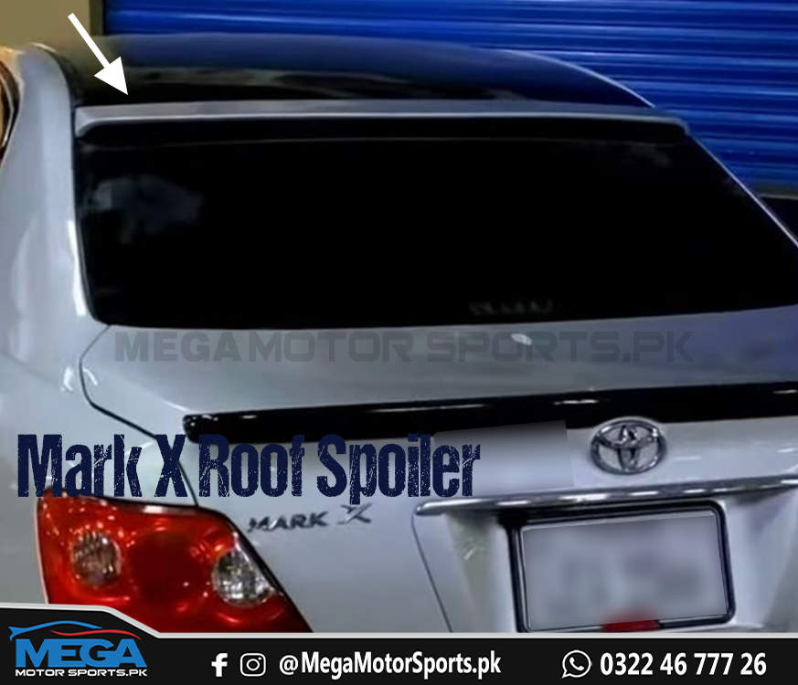 Toyota Mark X Roof Spoiler For 2004 - 2009