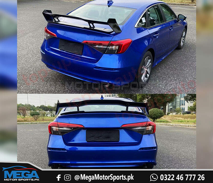 Honda Civic 2022 Trunk Wing Spoiler For 11th Generation 2022 2023