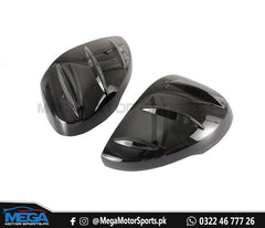 Honda Civic 2022 Glossy Black Door Side Mirror Covers V1