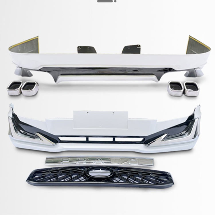 Toyota Prado FJ 120 Front And Back Extension Bodykit -Taiwan For 2002 -2008