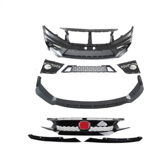 Honda Civic 2020 Facelift Bumper Modulo Body Kit 2 Pieces Front