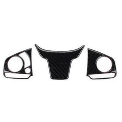 Honda City Carbon Fiber Steering Multimedia Button Trims For 2021 2022