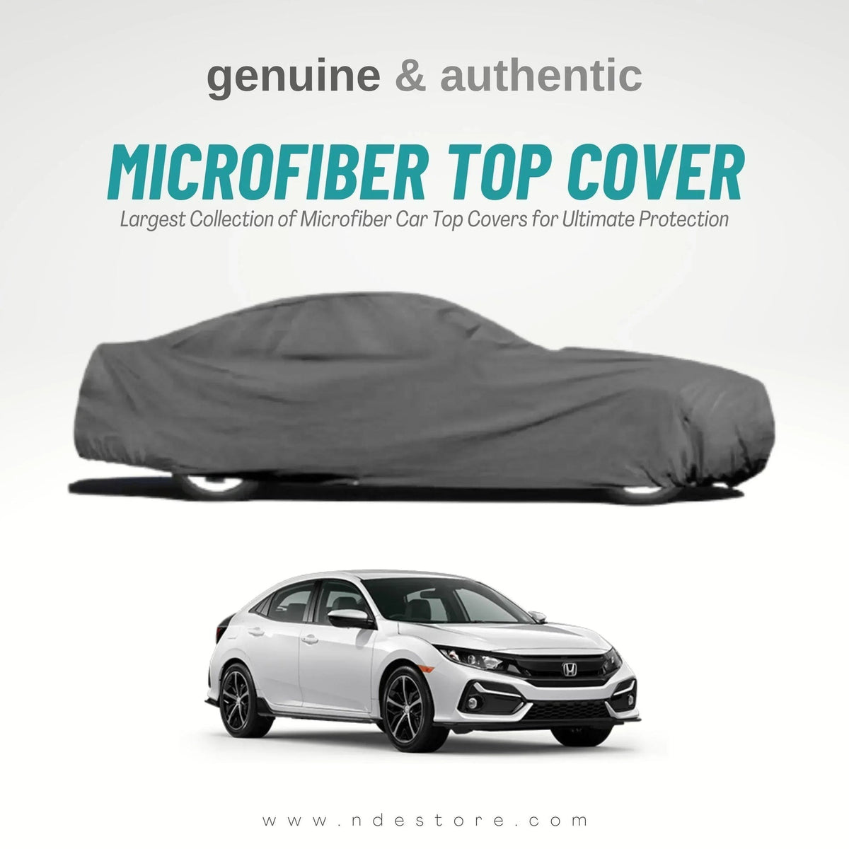 Honda Civic 11th Gen Microfiber Car Top Cover For 2022 2023
