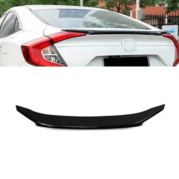 Honda Civic X Trunk Wing Spoiler For 2016 - 2021