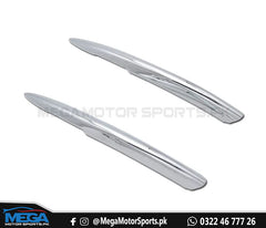 Civic X Rear Bumper Chrome Trim - Facelift Bumper Chrome - 2016+