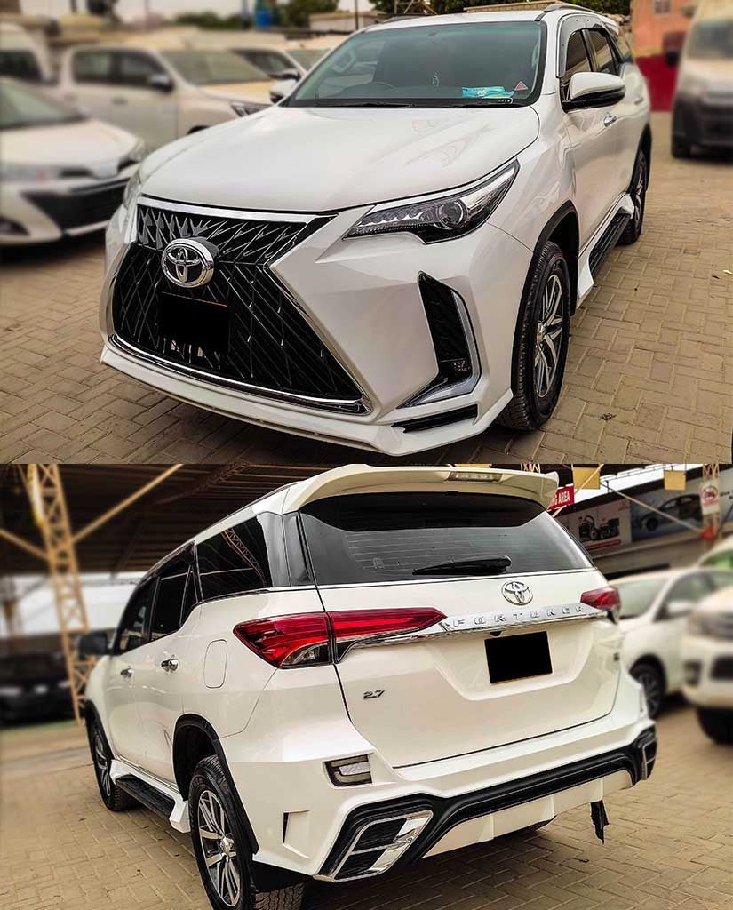 Toyota Fortuner Legender Tithum Style Body Kit For 2016 - 2021