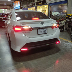 Toyota Corolla Lip Spoiler V1 - ABS Plastic 2015 - 2024