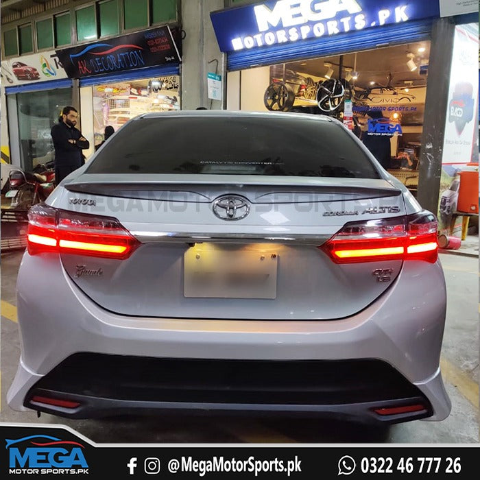 Toyota Corolla Lip Spoiler V1 - ABS Plastic 2015 - 2024