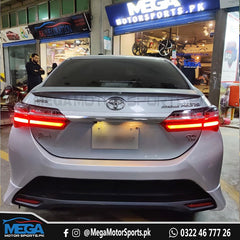 Toyota Corolla Lip Spoiler V1 - ABS Plastic 2015 - 2024