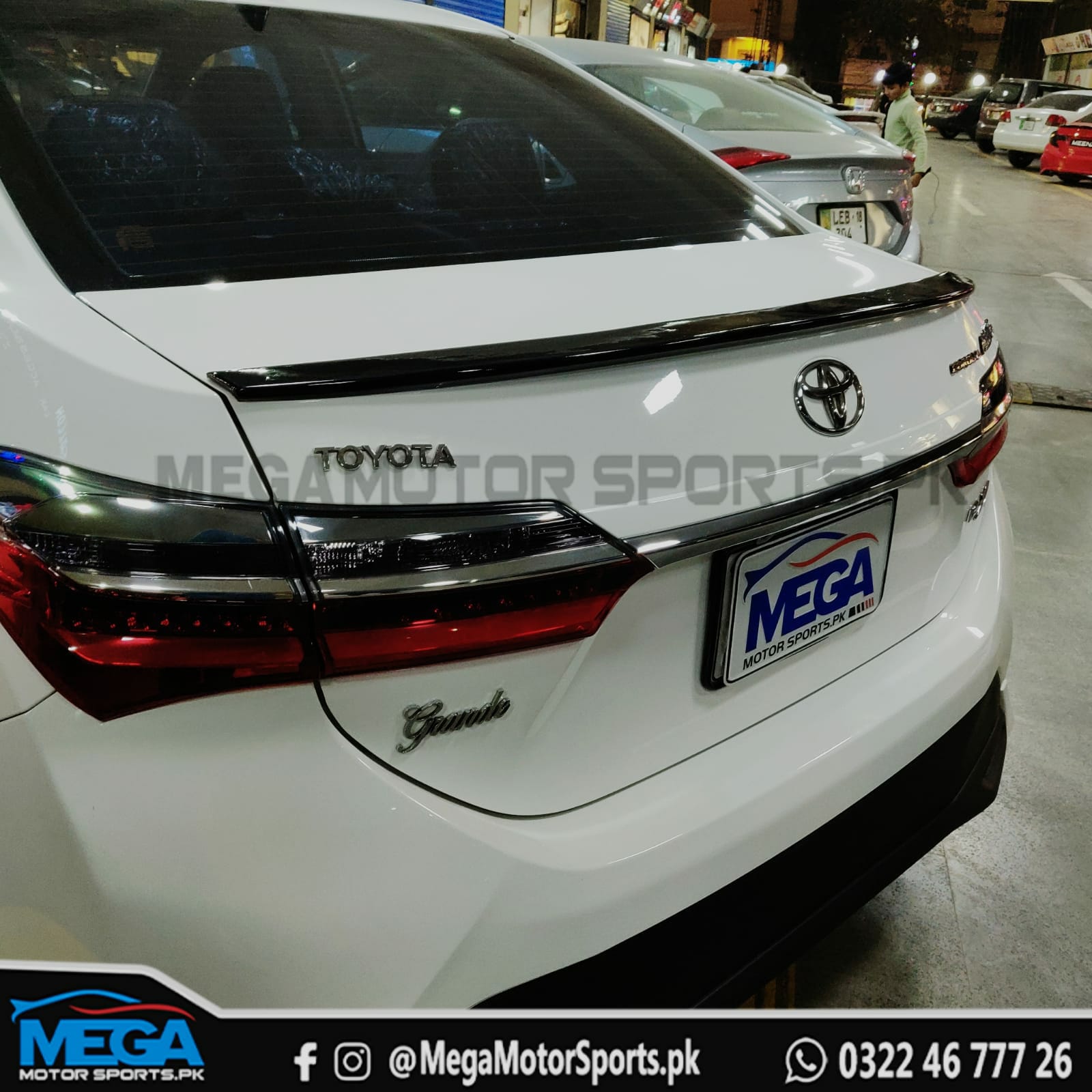 Toyota Corolla Slim Trunk Spoiler Taiwan Style 2020