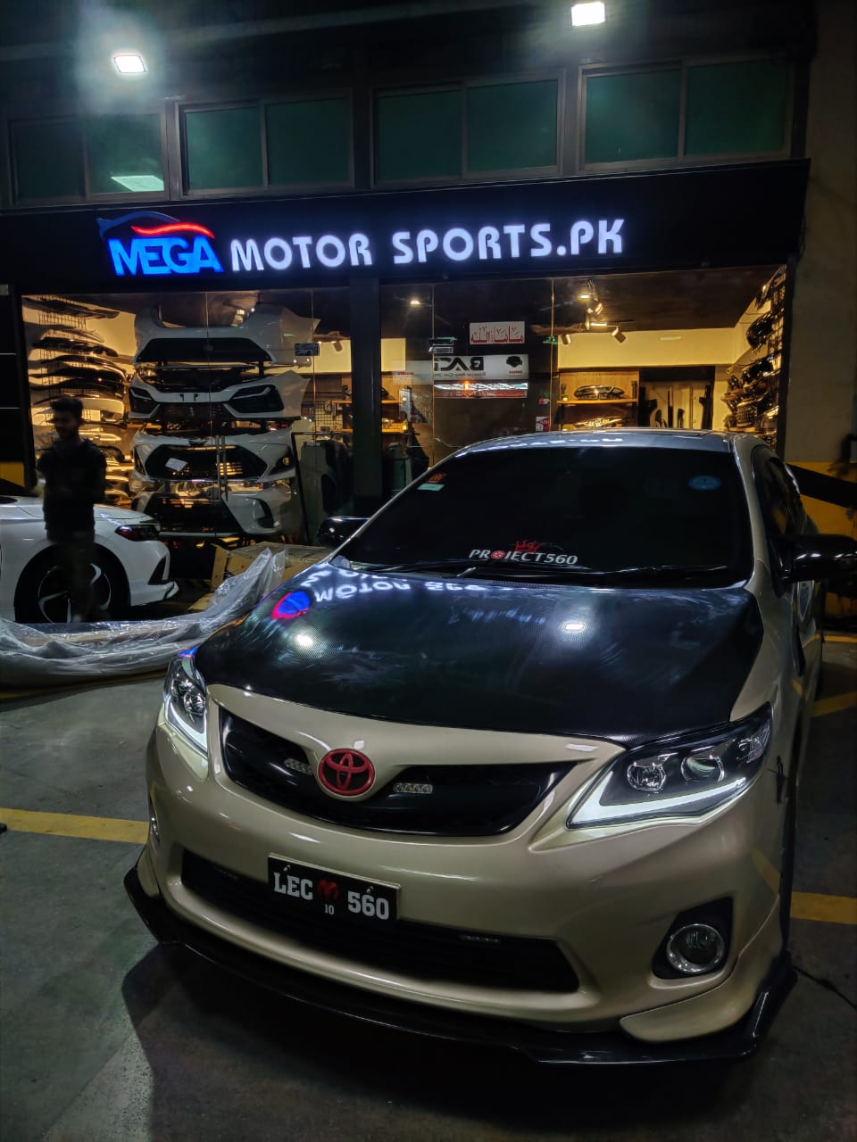 Corolla Nike Style Headlights 2012