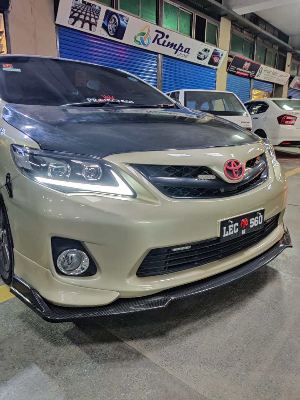 Corolla Nike Style Headlights 2012