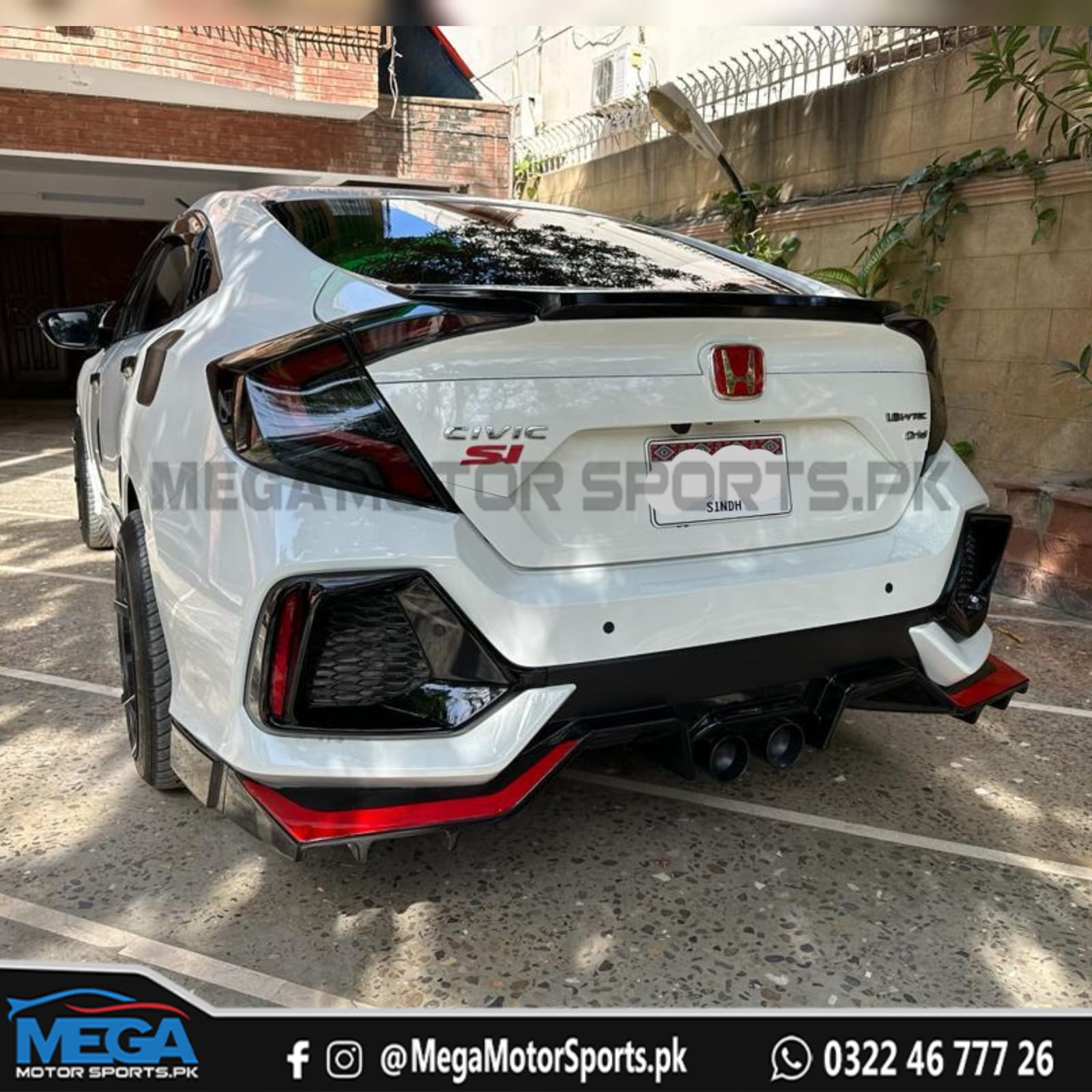 Honda Civic X Type R V3 / SI V3 Body kit For 2016 - 2021