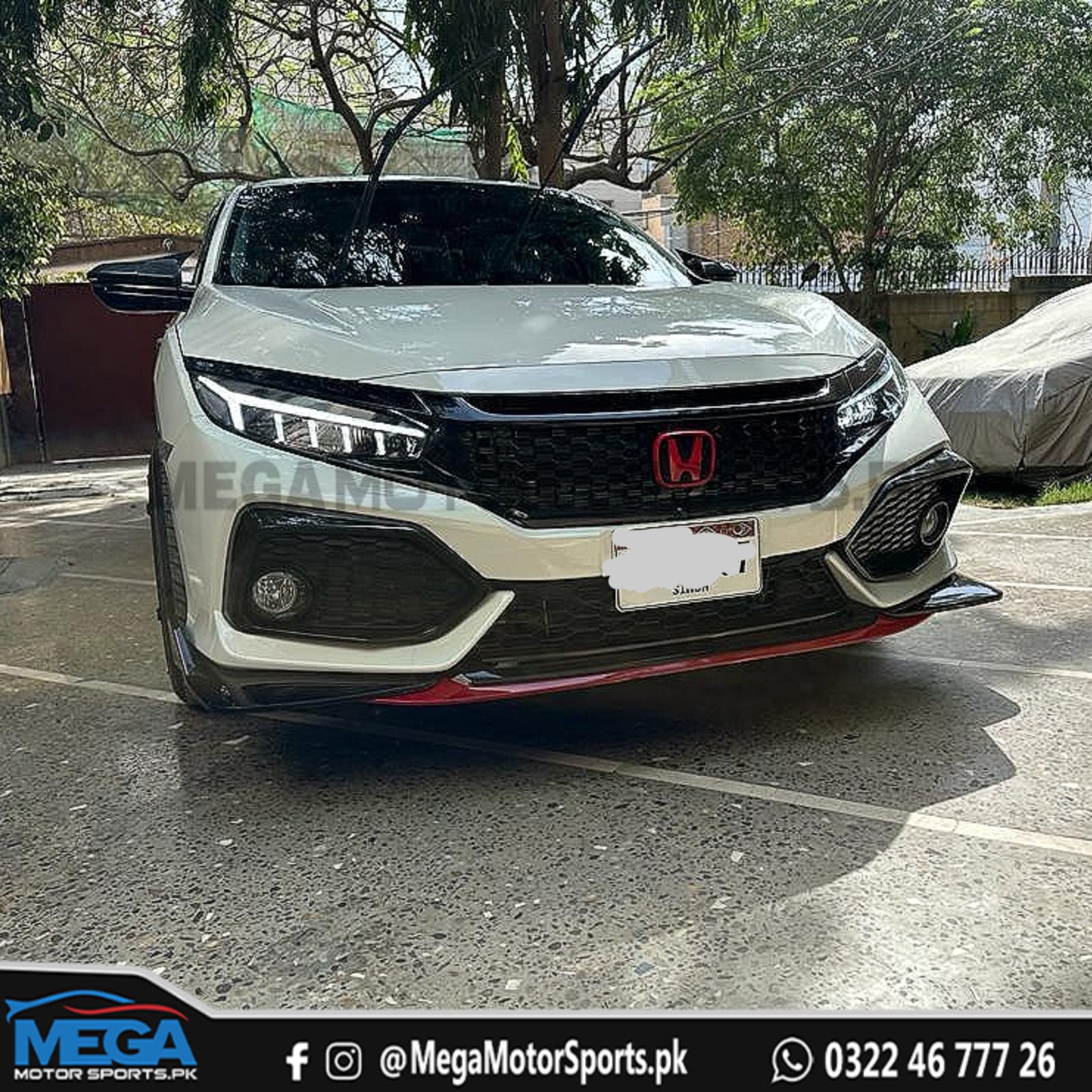 Honda Civic X Type R V3 / SI V3 Body kit For 2016 - 2021