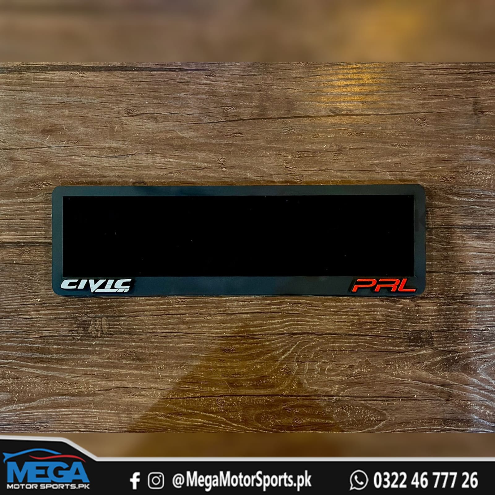 Civic X Number Plate SI / Type R / HONDA / PRL / RS