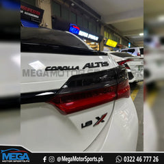 Corolla Grande Black Emblems 5 Peices - Model 2015 - 2023
