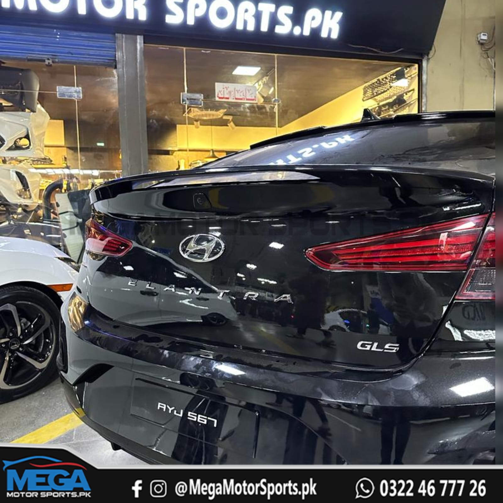Hyundai Elantra Trunk Spoiler V3 - 2021 - 2024