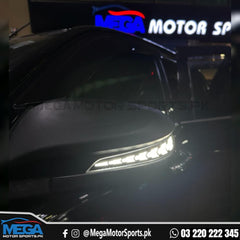 Toyota Fortuner / Revo Rocco GR Side Mirror DRL Dynamic 2016 - 2024