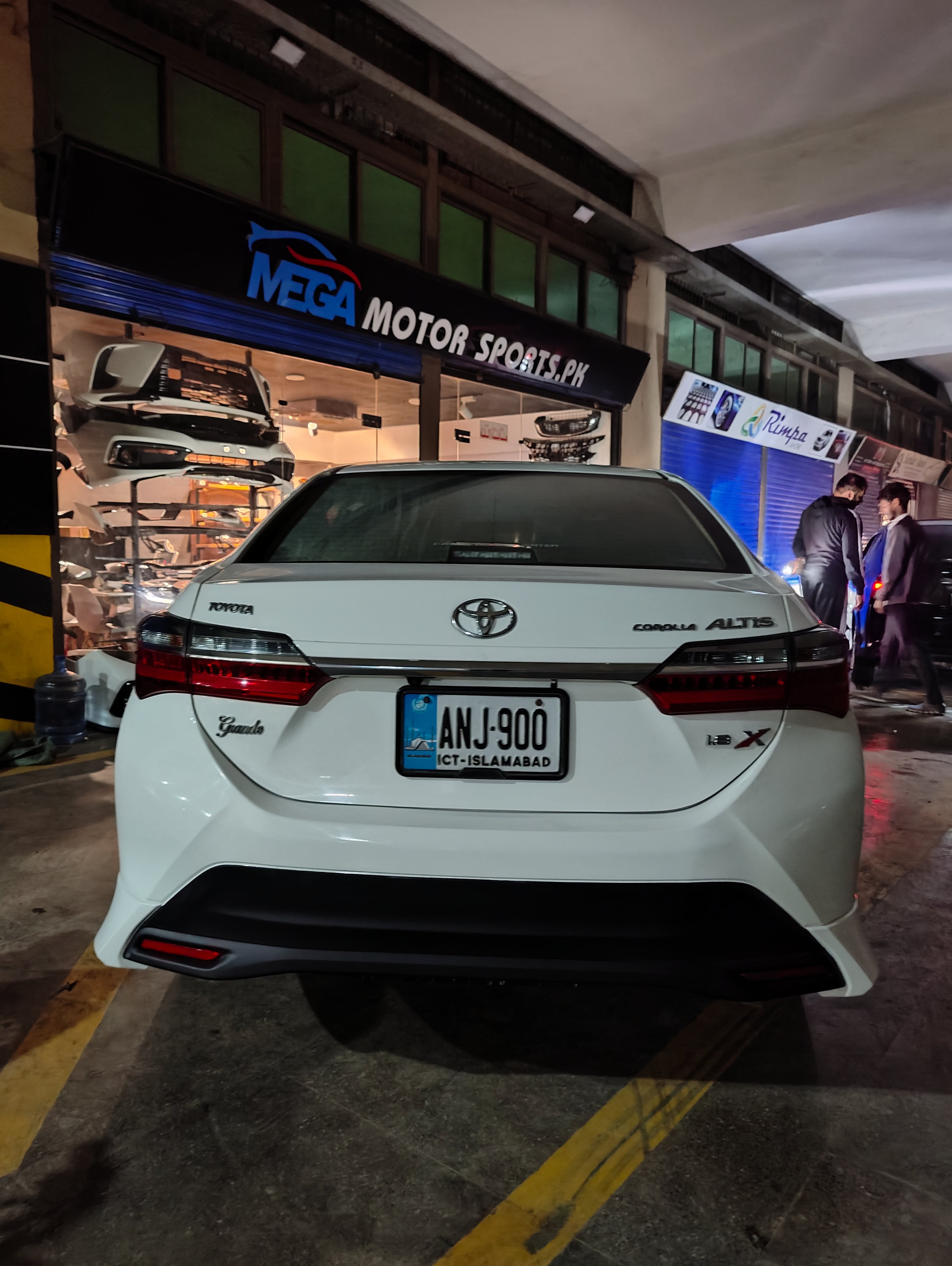Corolla Altis Grande X Bumpers Facelift Front and Back for 2017 2018 2019 2020 2021