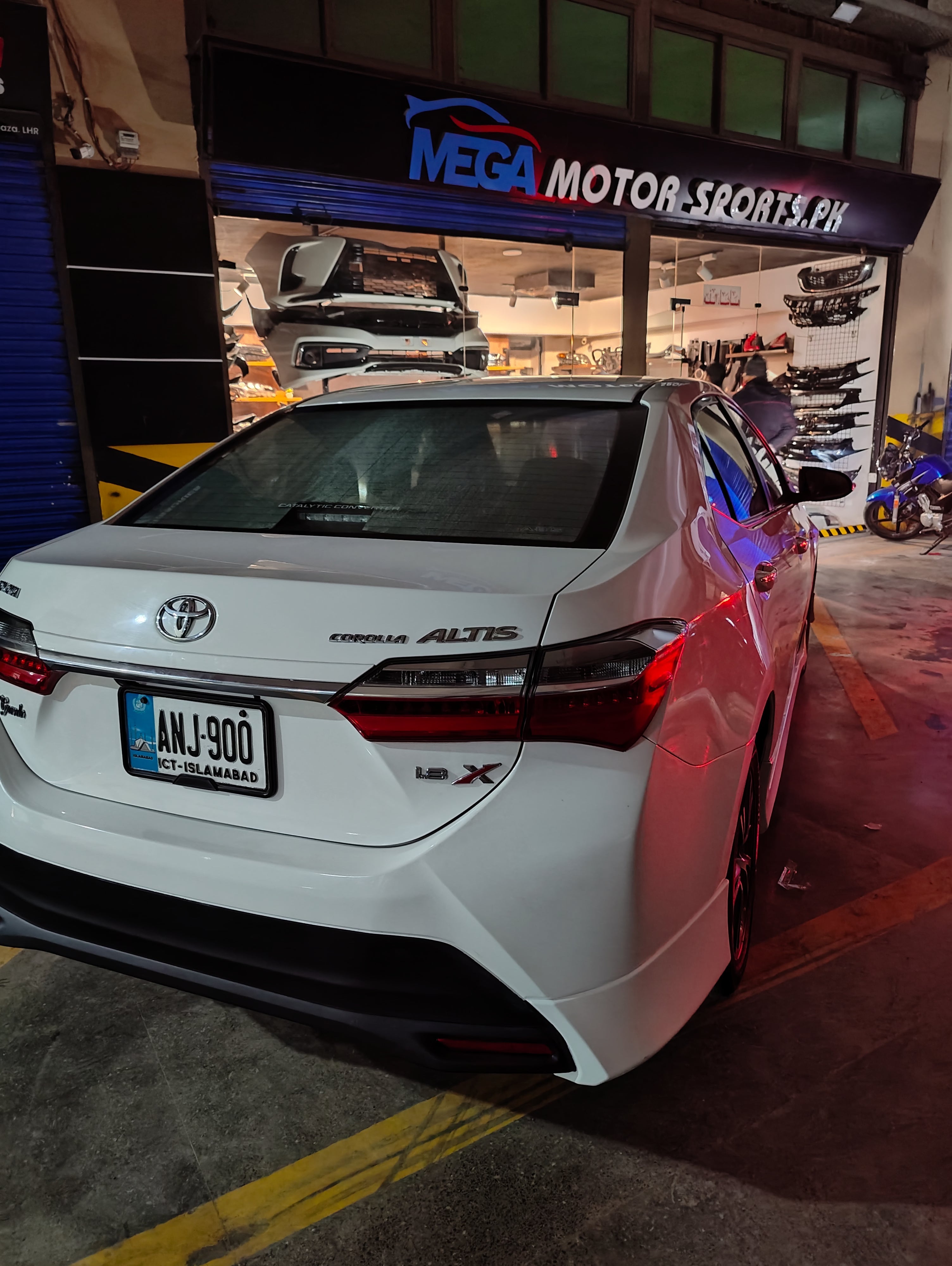 Corolla Altis Grande X Bumpers Facelift Front and Back for 2017 2018 2019 2020 2021