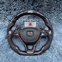 Honda Insight Carbon Fiber Steering Wheel For 2019 2020 2021