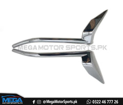 Toyota Prado Headlight Chrome Trims - Model 2009-2020