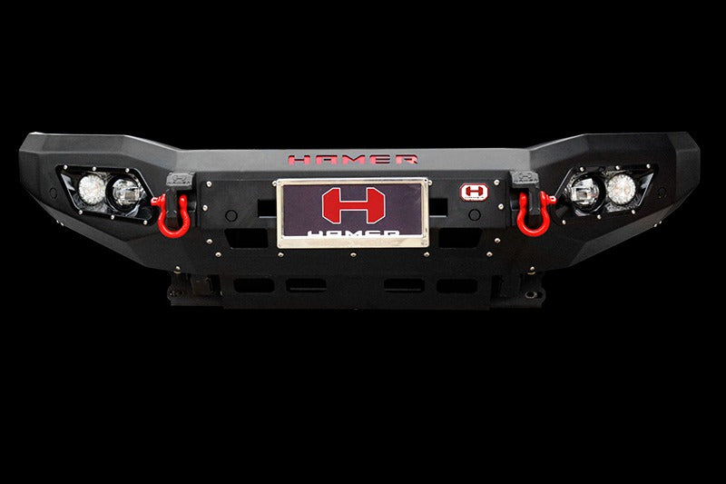 Toyota Hilux Revo Front Hamer Bull Bar / Armoured Bumper - V1  2021 - 2024 (Facelift)