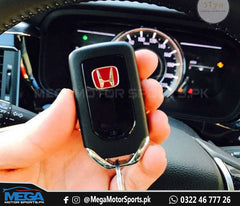 Honda Civic Key Shell with Red Logo For 2016 2017 2018 2019 2020 2021