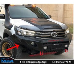 Toyota Hilux Revo Hamer Front Bull Bar V2