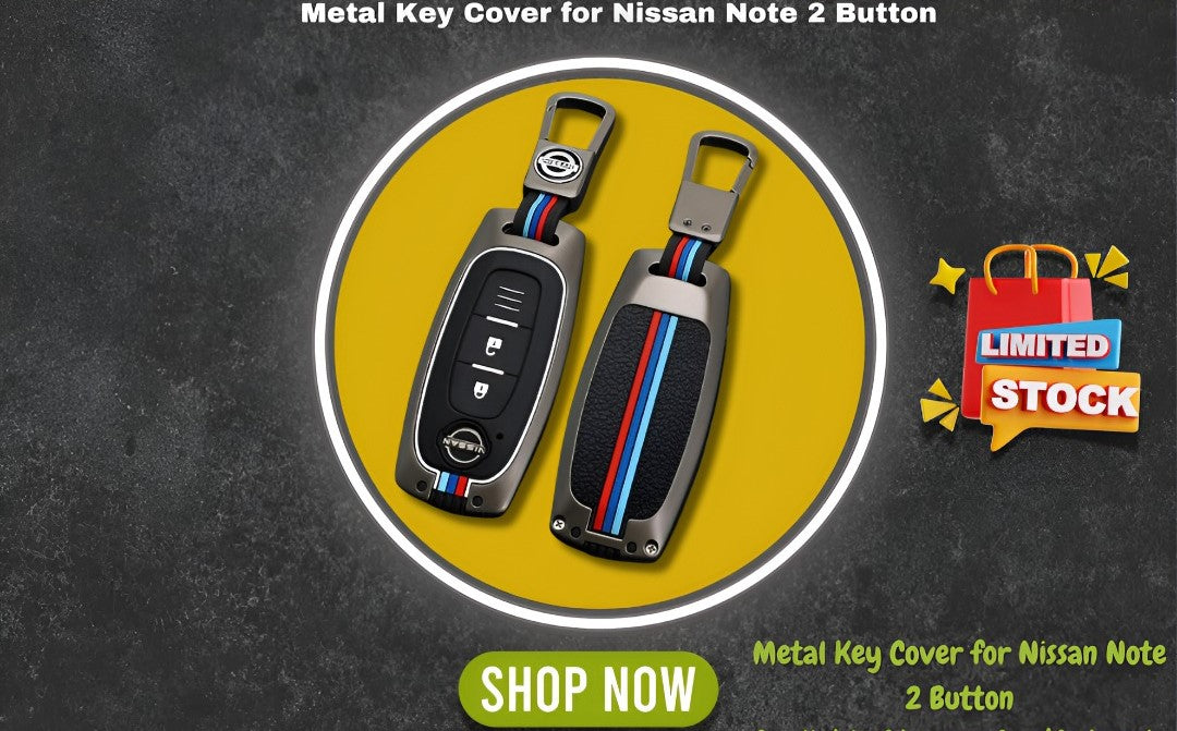 Nissan Note Metal Key Fob / Key Cover