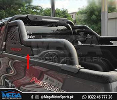 Toyota Hilux Revo Hamer Black Triton Style Roll Bar